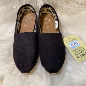 TOMS Black Canvas